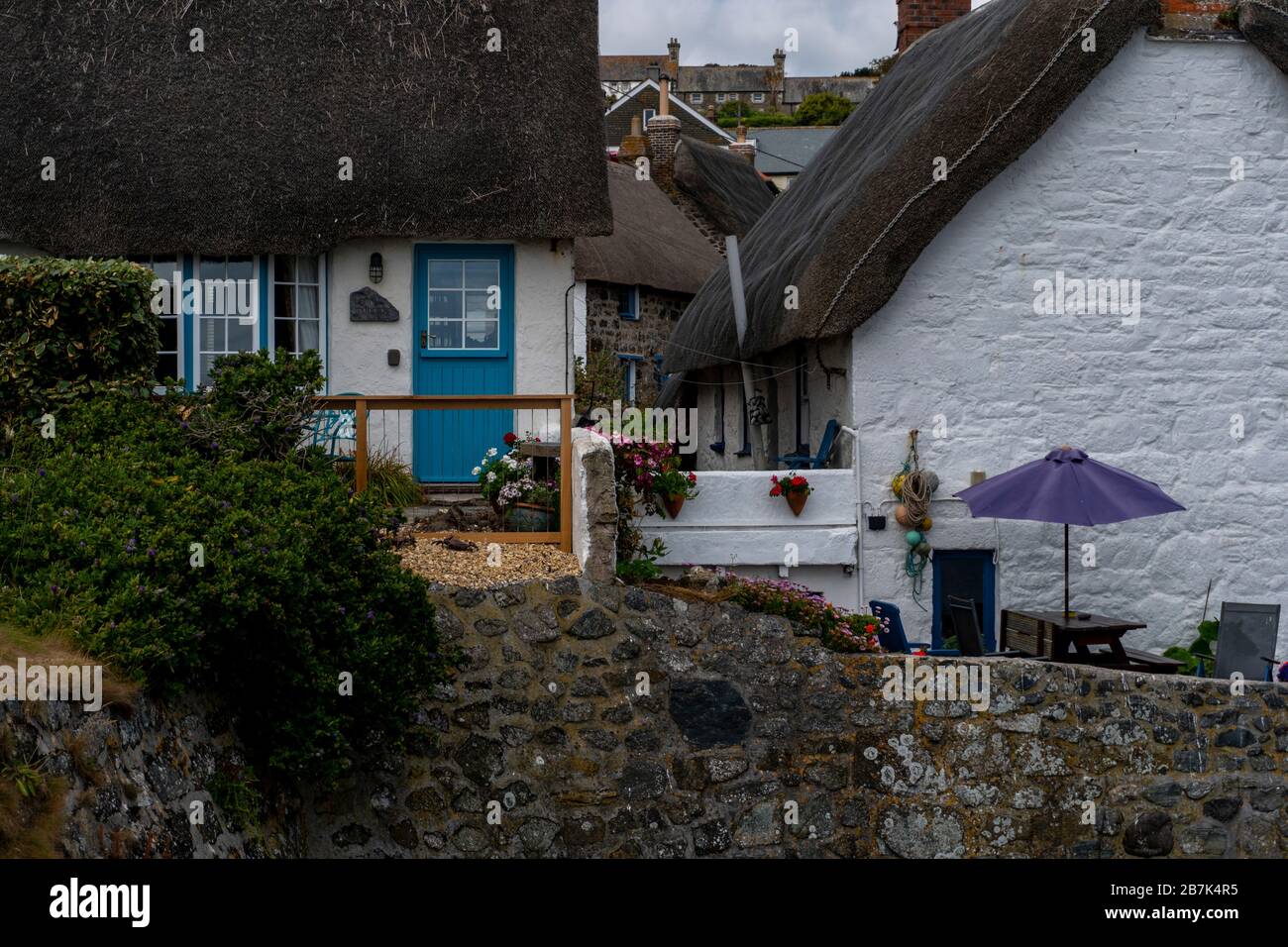 Cadgwith, Cornwall UK Stock Photo Alamy