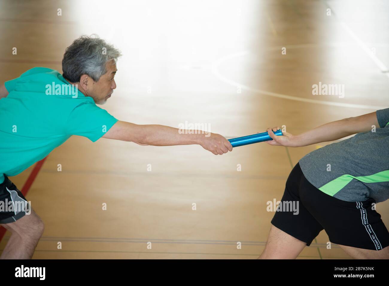 Baton Exchange High Resolution Stock Photography and Images Alamy