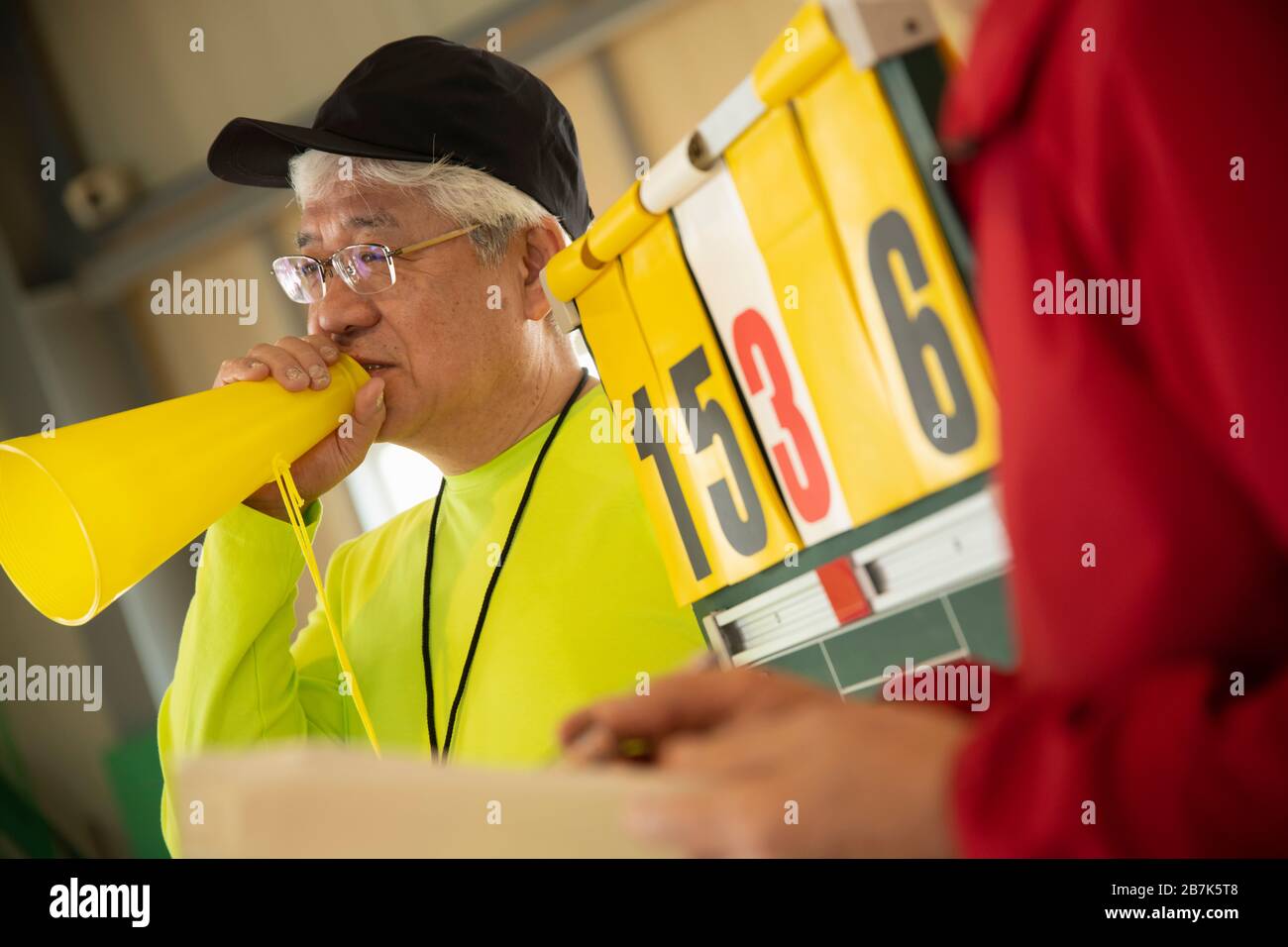 Senior man cheering hi-res stock photography and images - Alamy