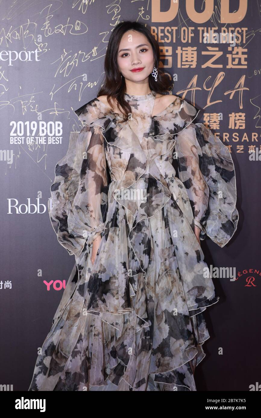Chinese pop singer Liu Xijun attends a promotional event of Robb Report