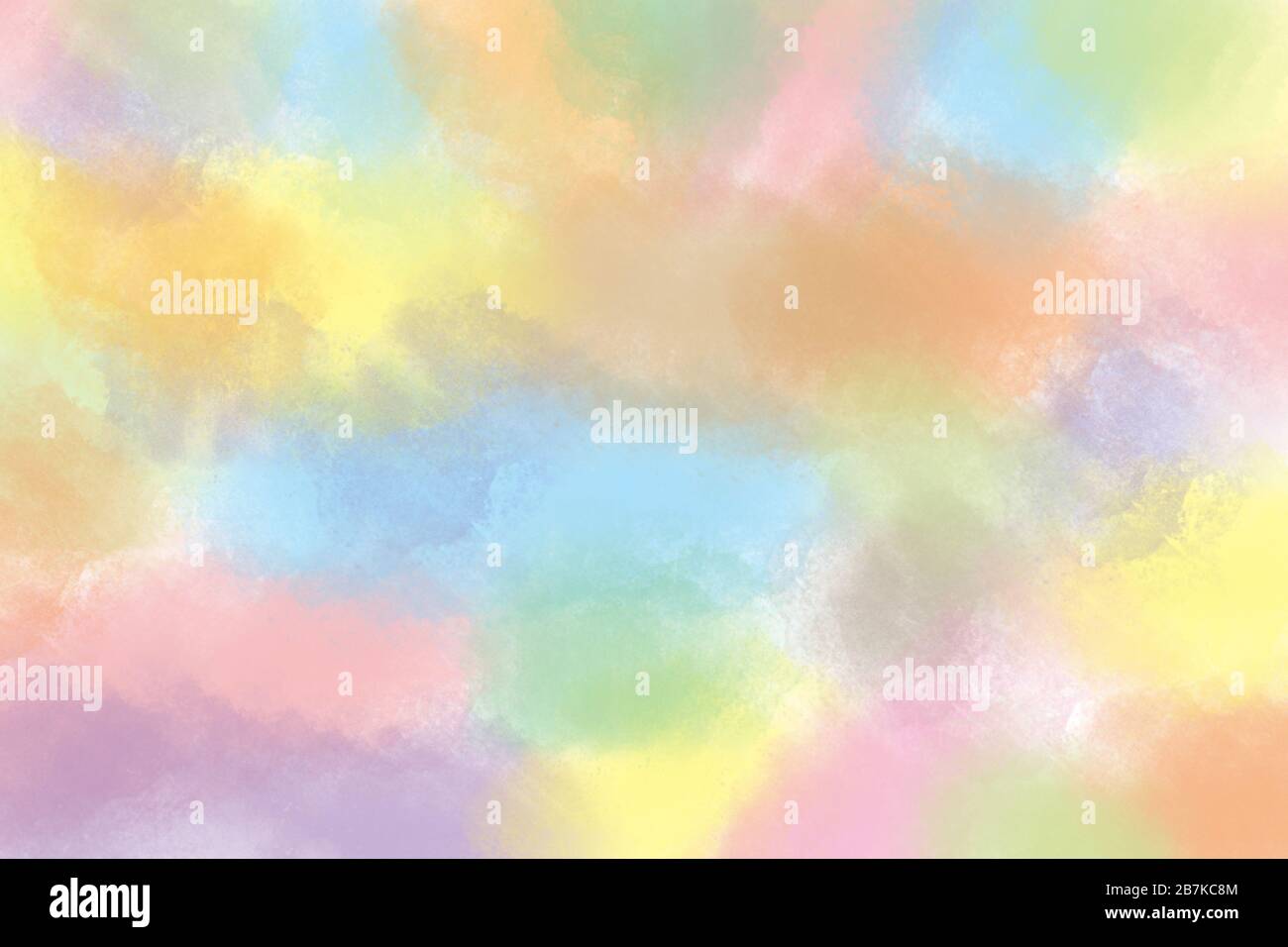 Designed abstract background with pale watercolor elements Stock Photo