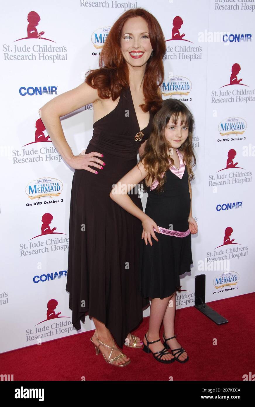 Amy Yasbeck and Daughter Stella at the 