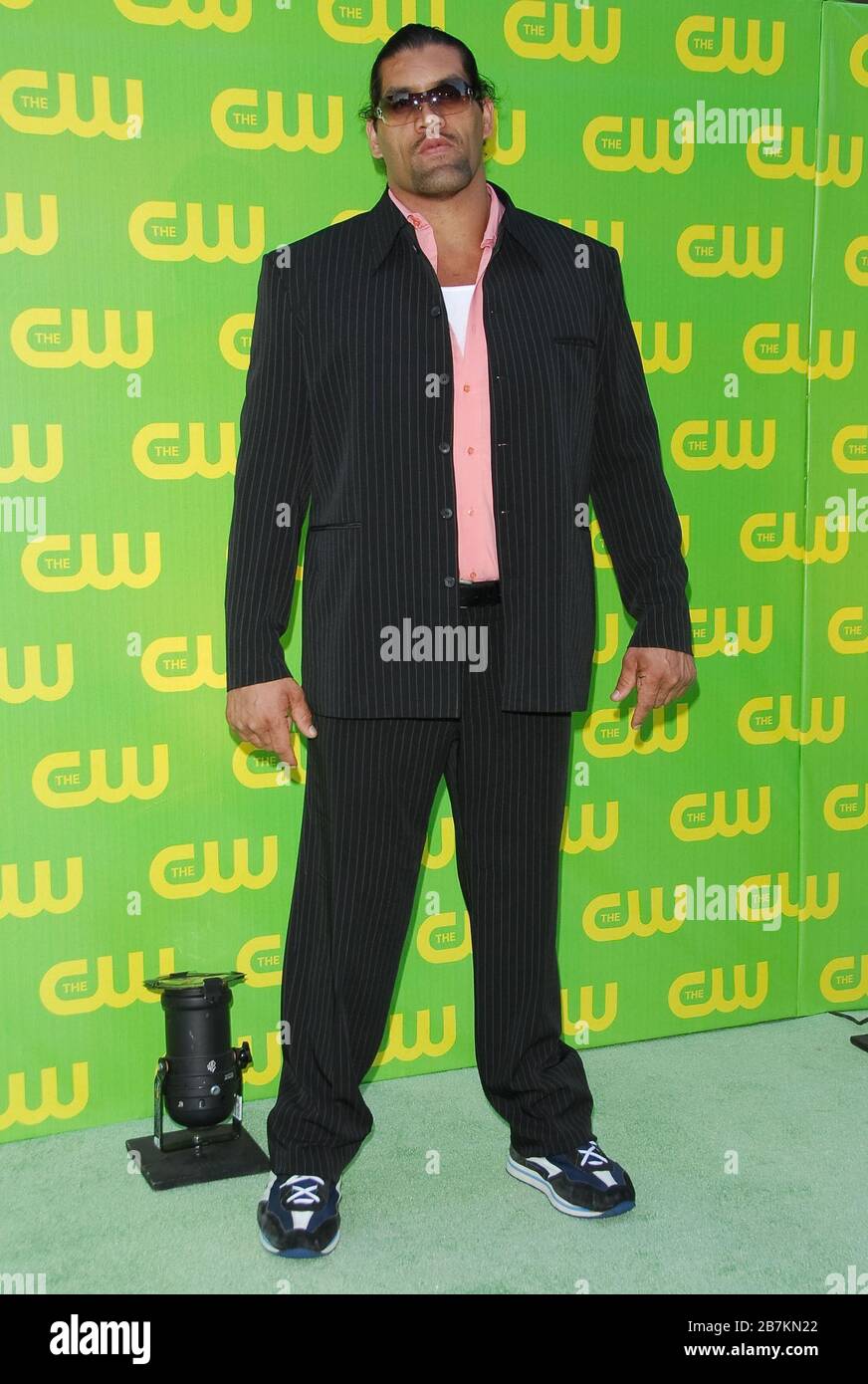 The Great Khali at The CW Network Launch Party held at the Warner Bros. Studios - Main Lot in Burbank, CA. The event took place on Monday, September 18, 2006.  Photo by: SBM / PictureLux - File Reference # 33984-6975SBMPLX Stock Photo