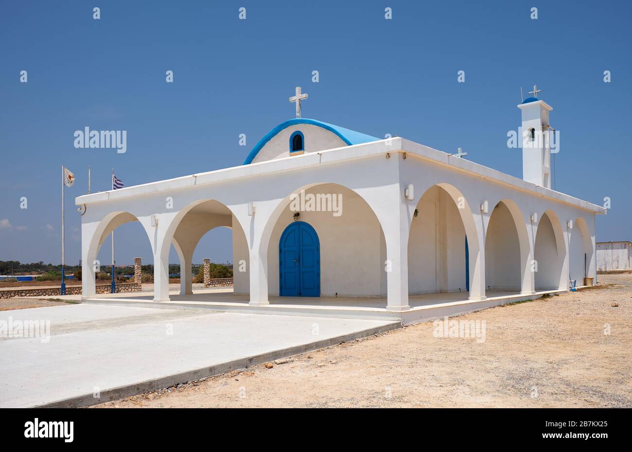 The new Ayia Thekla (Santa tecla)