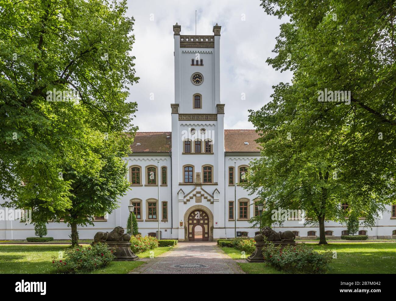 Aurich Castle, Aurich, East Frisia, Lower Saxony, Germany Stock Photo