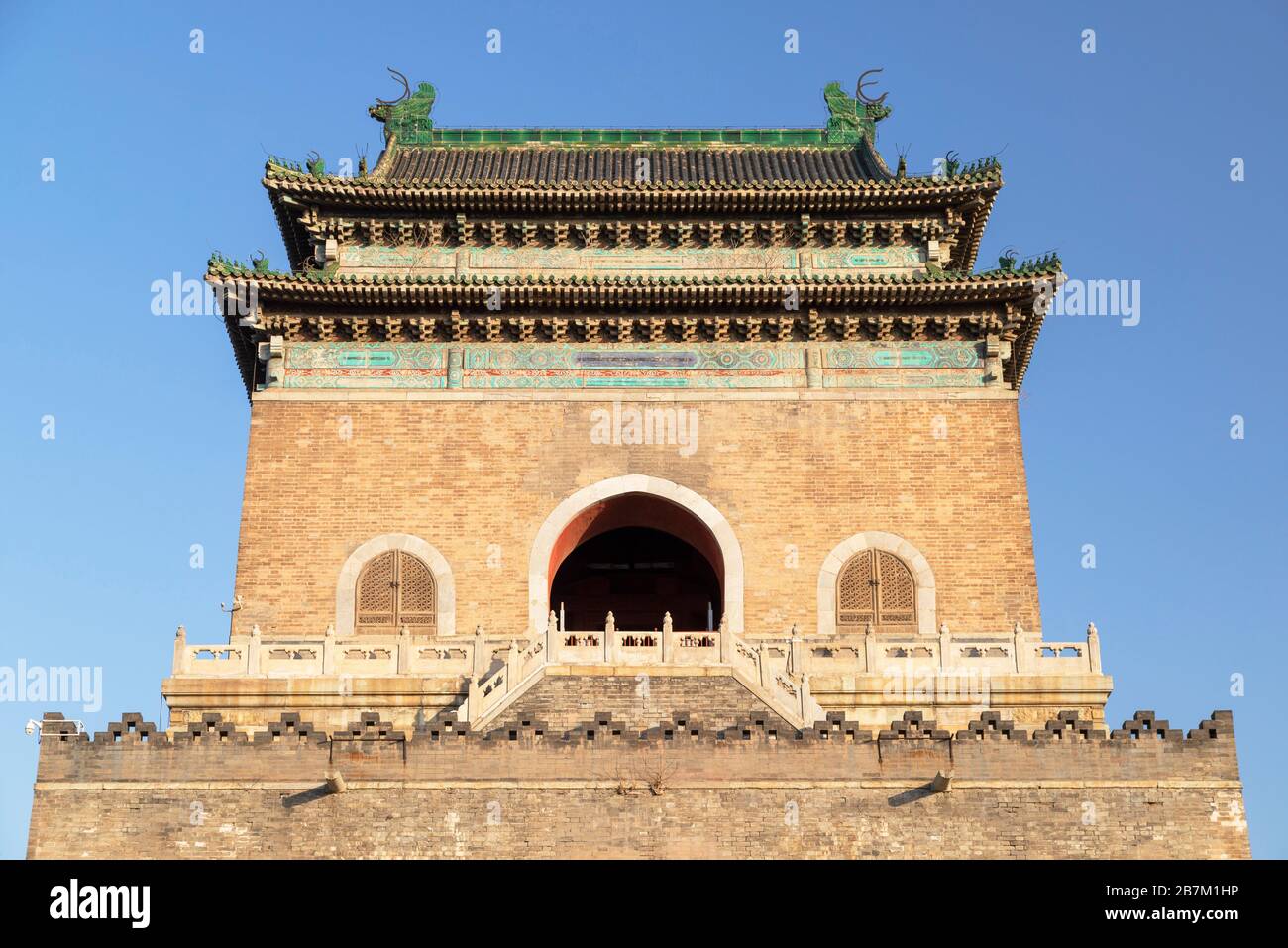 Bell tower beijing hi-res stock photography and images - Alamy