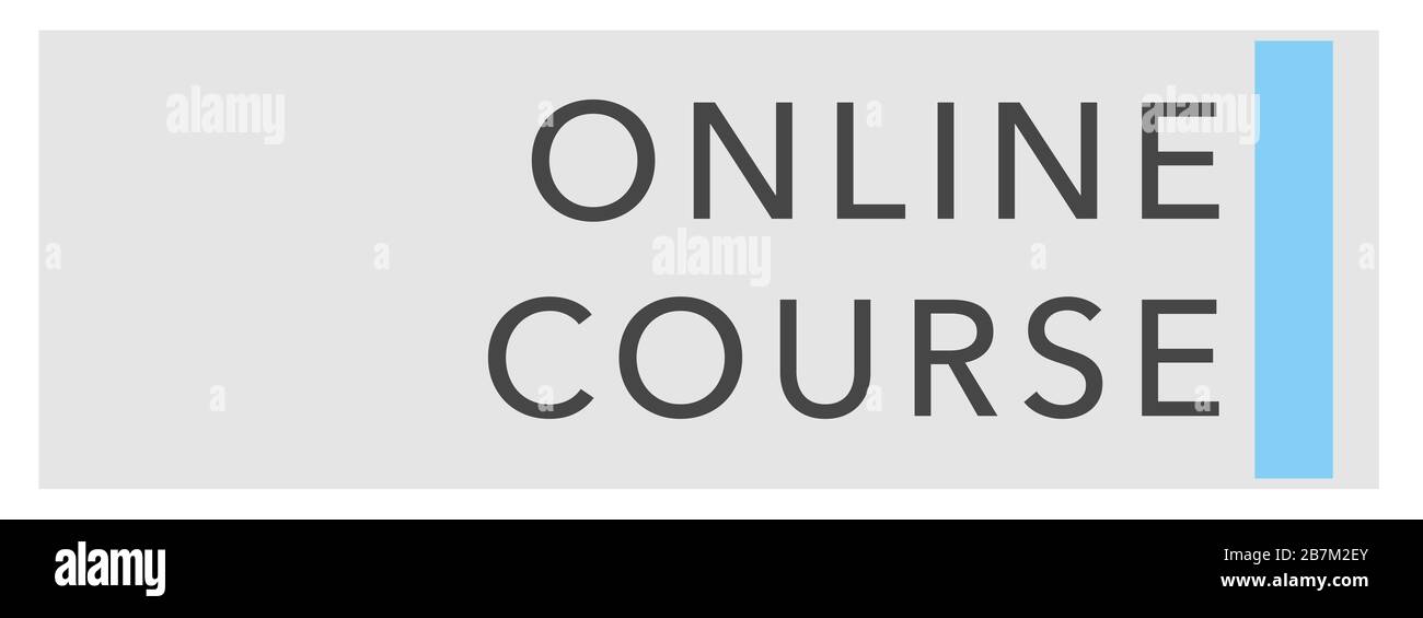 Button text with lines in different colors and gray background Stock ...