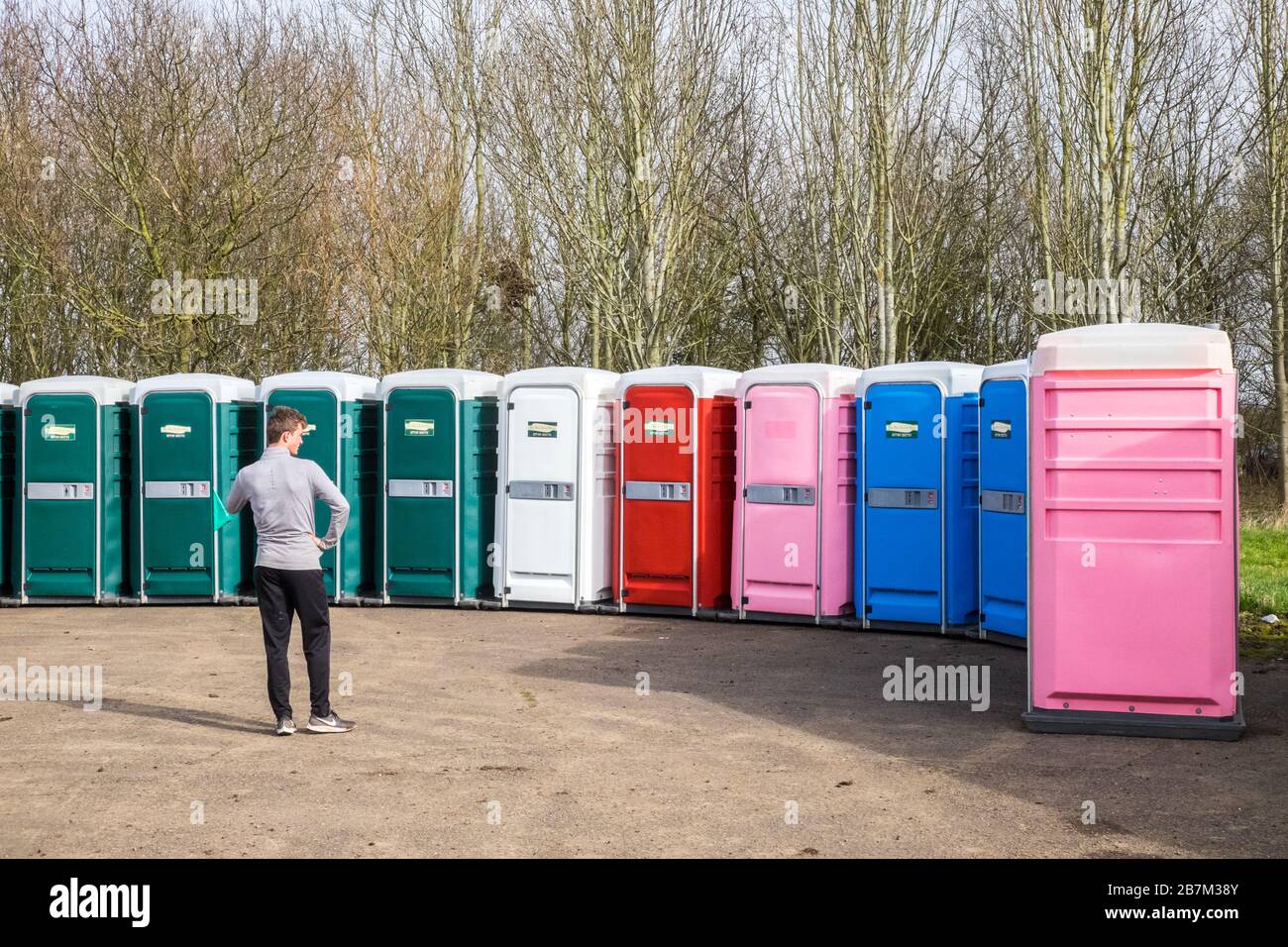 Toilet Loo Queue High Resolution Stock Photography and Images Alamy