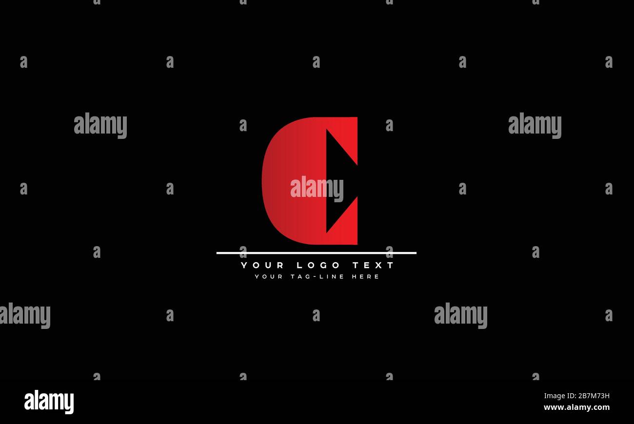 Abstract Letter C Logo Vector Template Design Stock Vector Image & Art ...