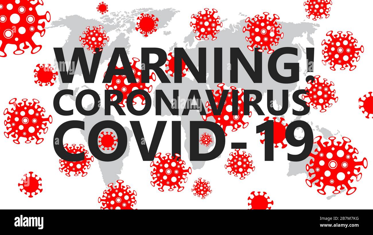 Global coronavirus pandemic vector illustration Stock Vector Image ...