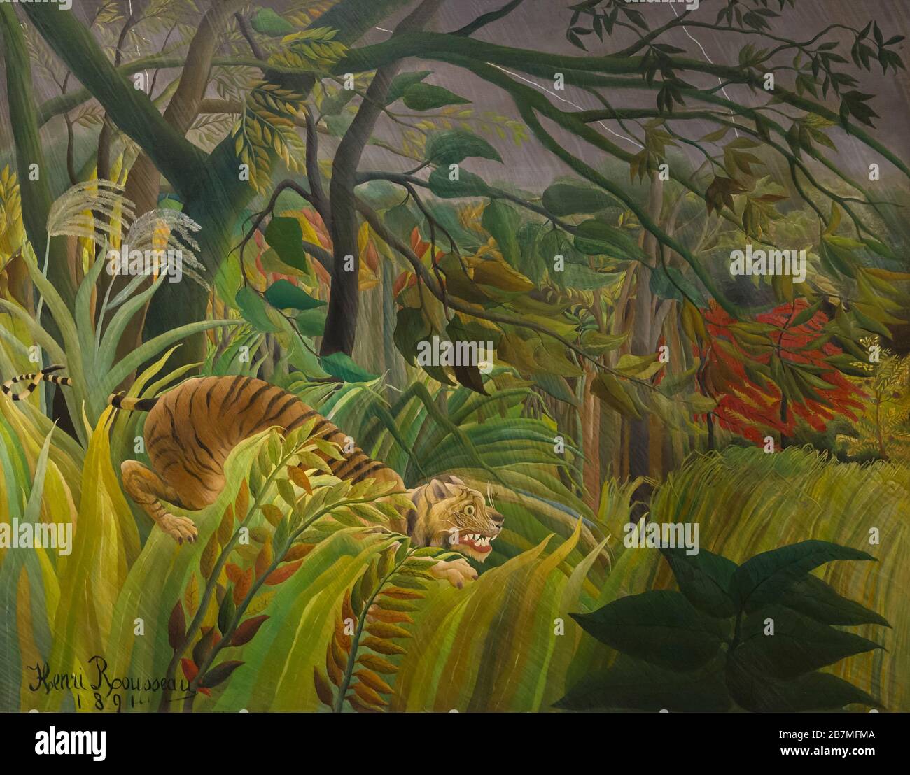 Surprised By Henri Rousseau High Resolution Stock Photography And Images Alamy