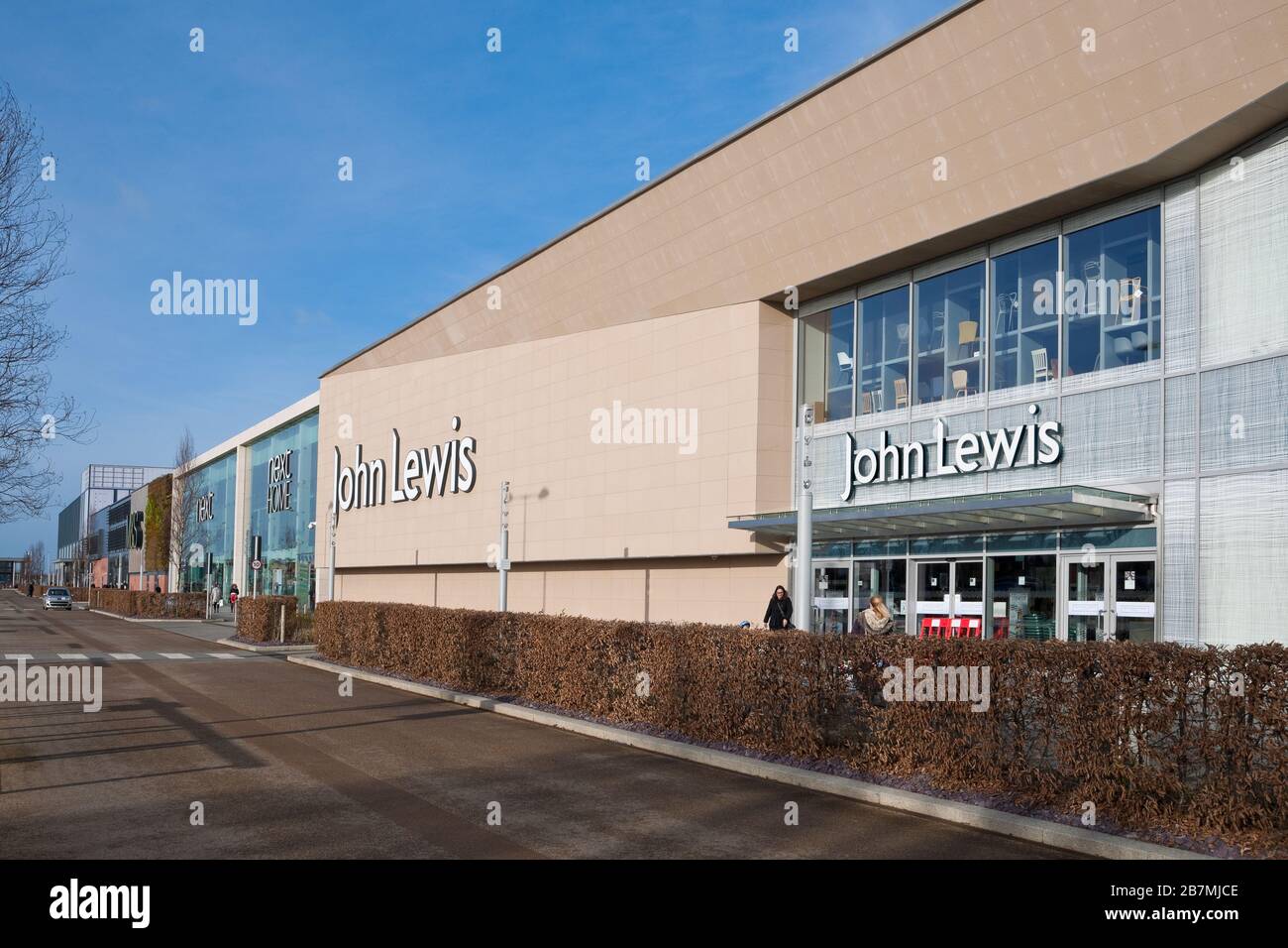 John Lewis Shop Out of Town Stores Vangarde Retail Park Shopping Centre York North Yorkshire England UK United Kingdom GB Great Britain Stock Photo