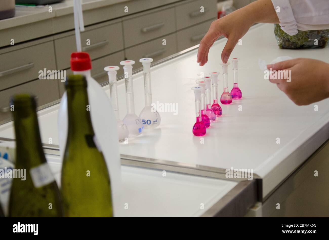 Wine production chemistry hires stock photography and images Alamy