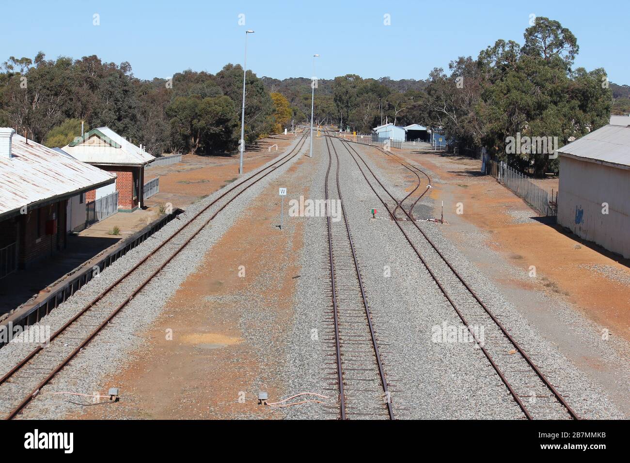 Old Rail centre at Narrogin, Western Australia Stock Photo Alamy