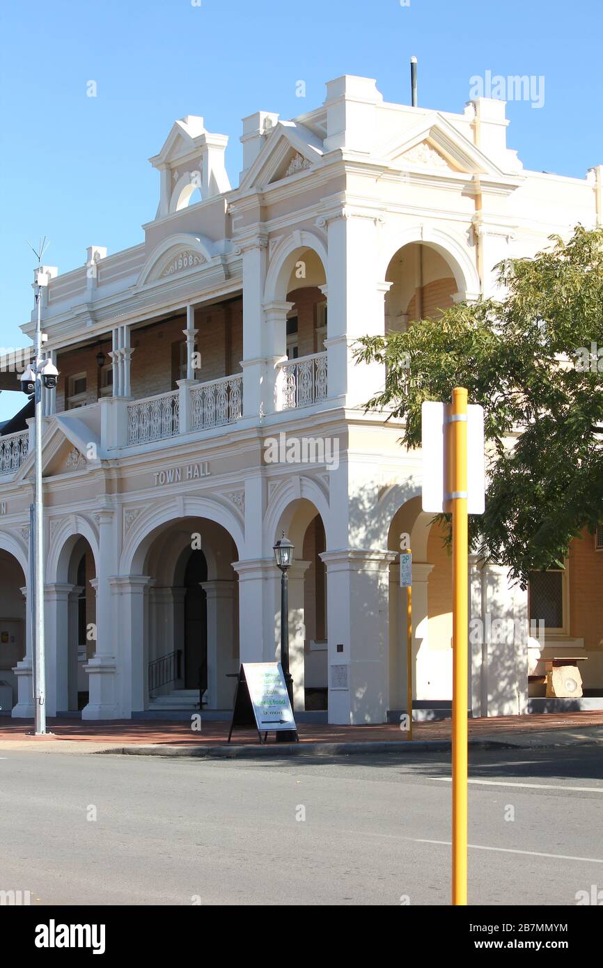 Narrogin Town Hall, Narrogin, Western Australia Stock Photo Alamy