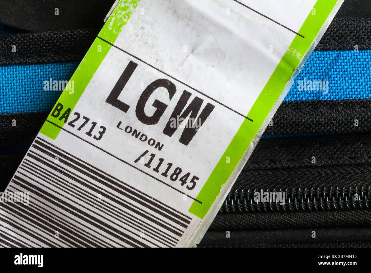 Luggage tag codes hi res stock photography and images Alamy