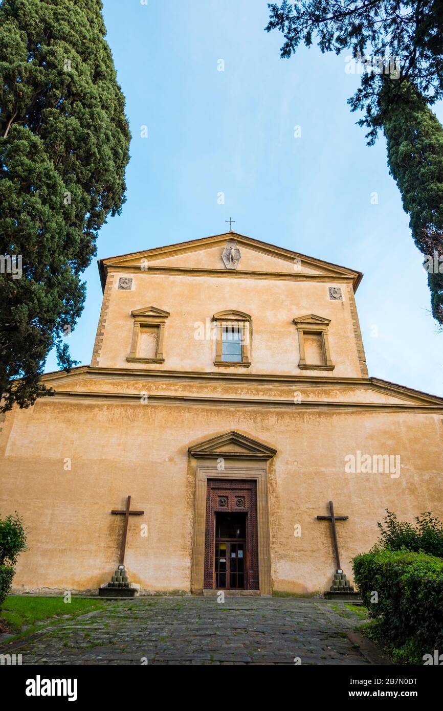 San Salvatore al Monte, Florence, Italy Stock Photo