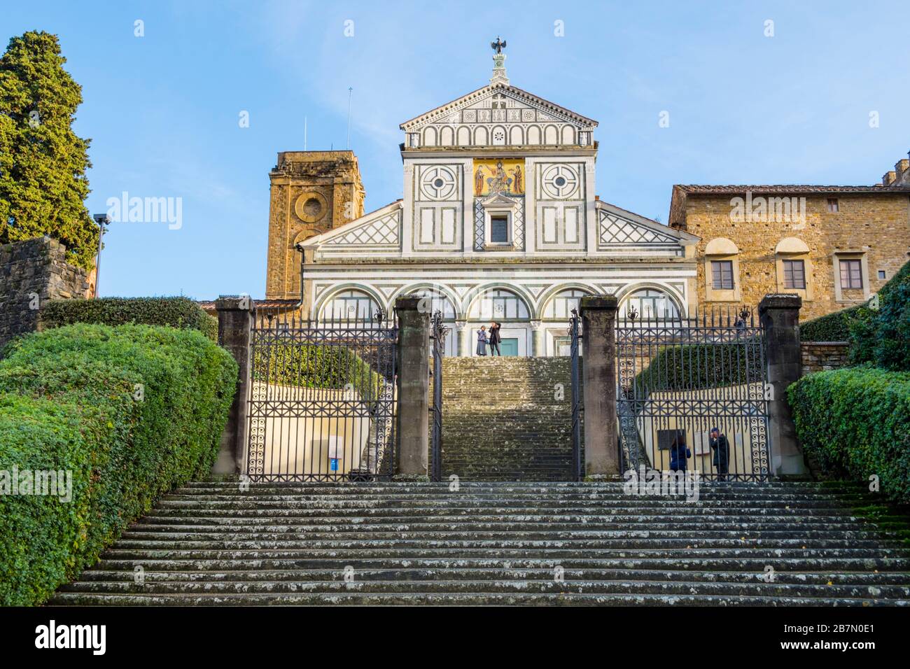 Abbazia di San Miniato al Monte, Florence, Italy Stock Photo Alamy