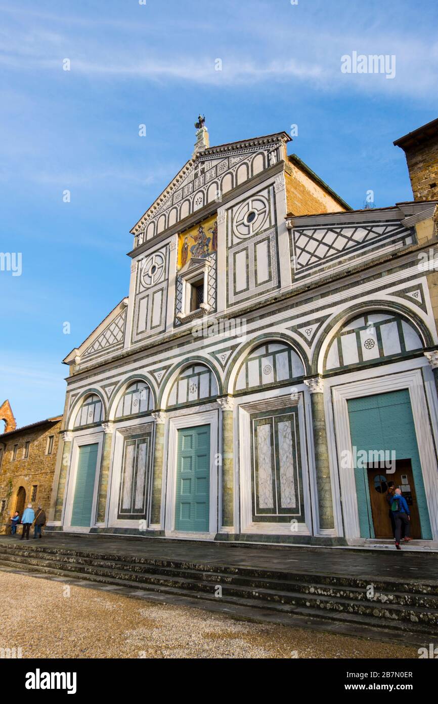 Abbazia di San Miniato al Monte, Monte, Florence, Italy Stock Photo Alamy