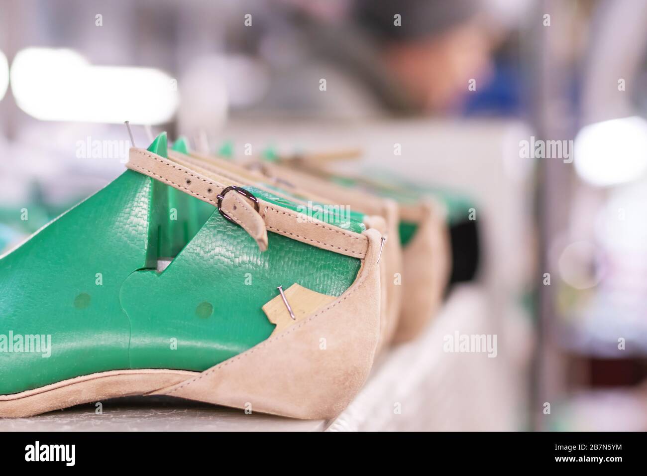Shoe production factory hires stock photography and images Alamy