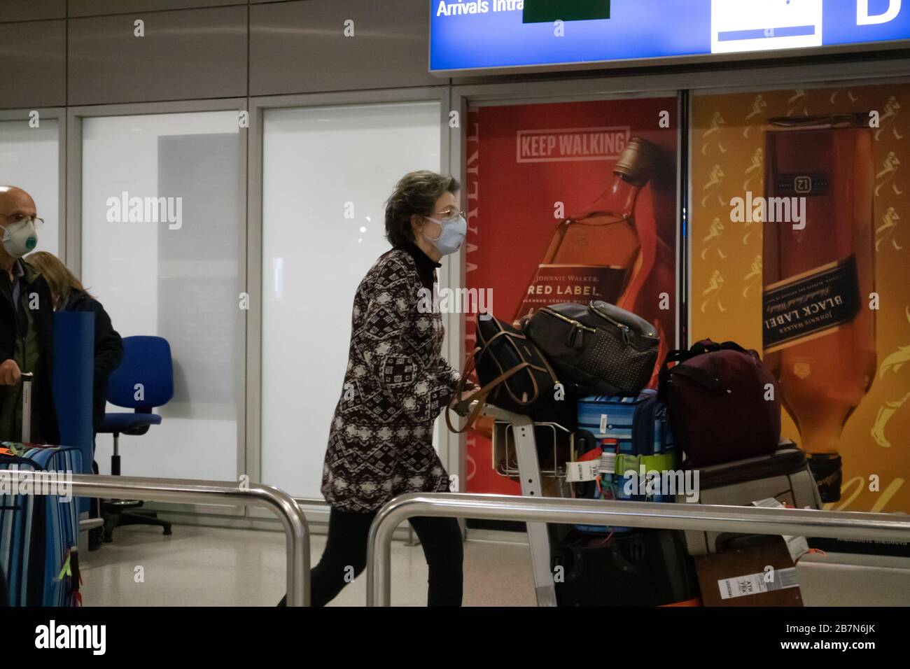 Athens airport masks hires stock photography and images Alamy
