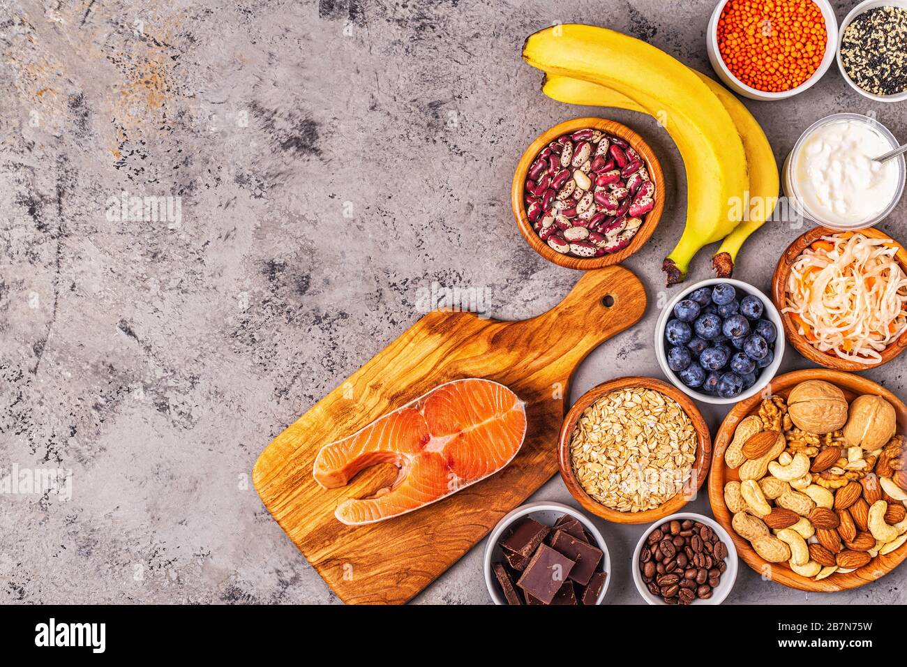 Healthy foods that lift your mood salmon, dark chocolate, fermented