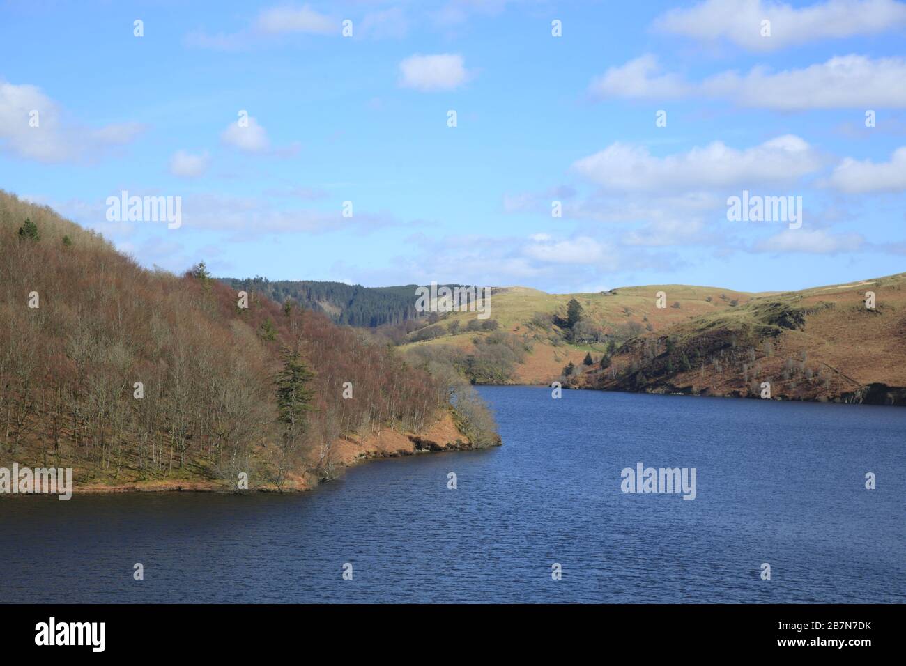Llyn Brianne reservoir, Llandovery, Wales, UK Stock Photo Alamy