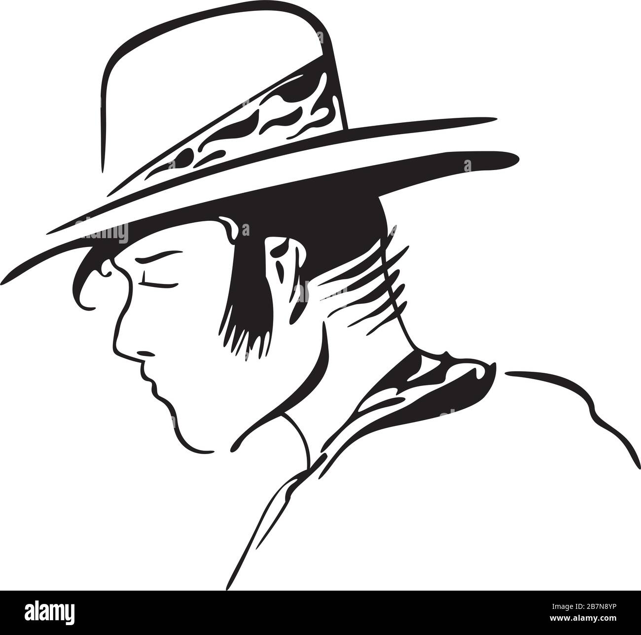 guy with a hat