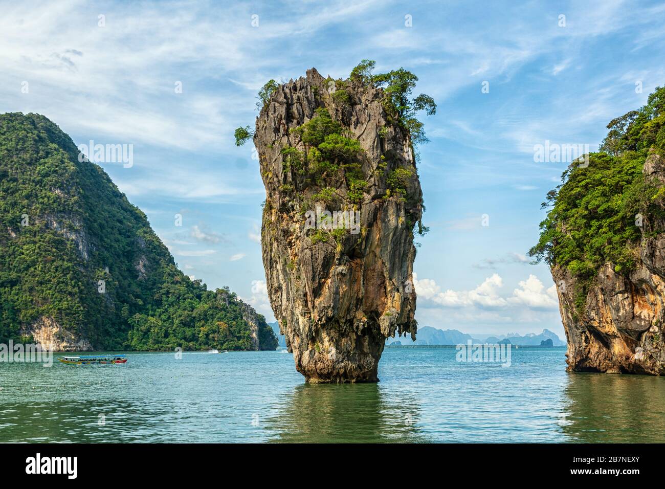 Islands In The Ao Phang Nga National Park In Thailand Stock Photo Alamy