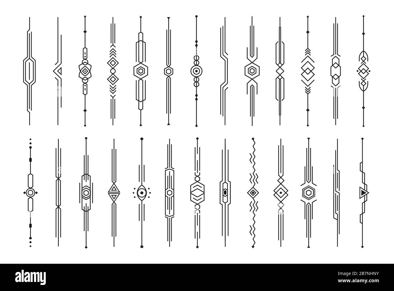 Decorative Horizontal Line Vector