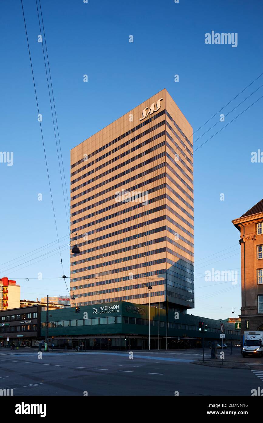Copenhagen, Denmark’s capital, Danish luxury hotel SAS Radisson