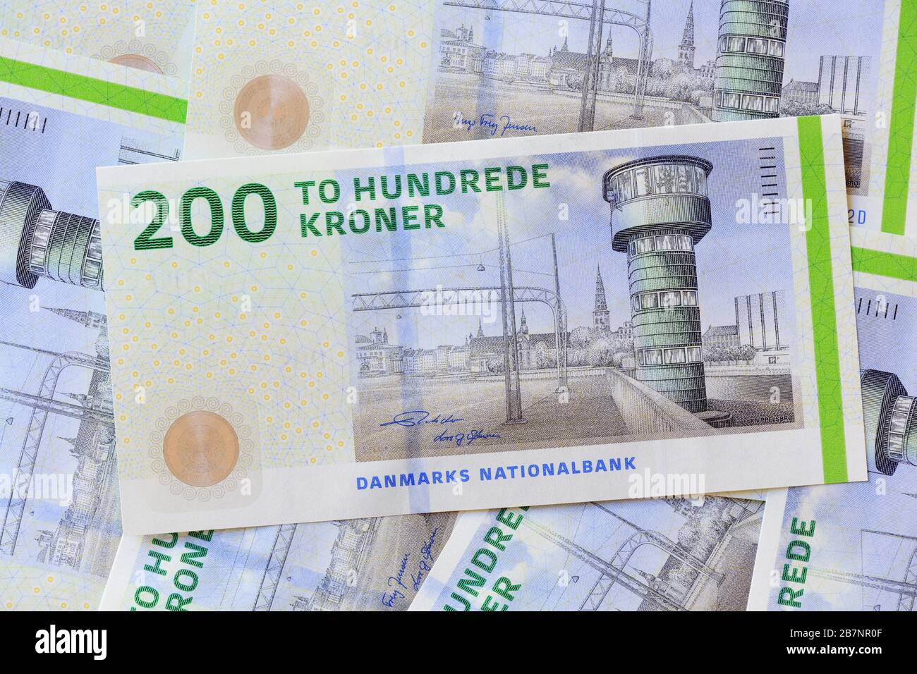 Danish Kroner National Currency Of Denmark Stock Photo Alamy