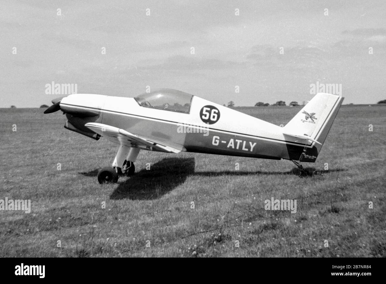 A Rollason Beta B.1 at Sywell Aerodrome, northamptonshire in 1967 Stock Photo