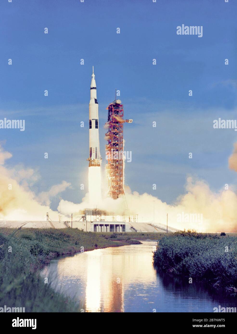 Apollo 15 - NASA, 1971. Apollo 15 launched on July 26, 1971. Here