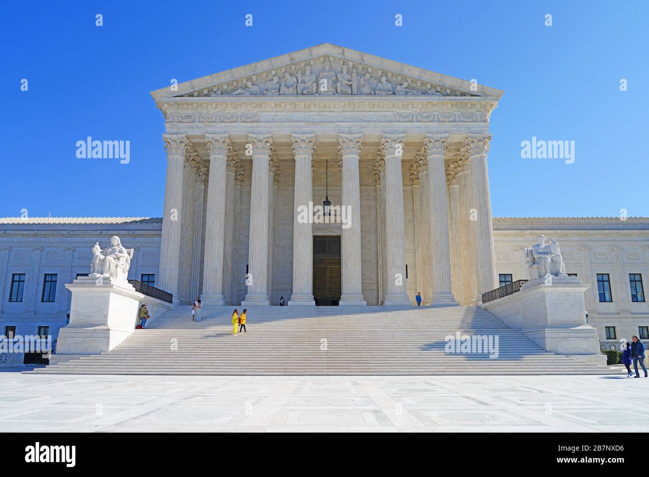 WASHINGTON, DC 23 FEB 2020 View of the Supreme Court of the United