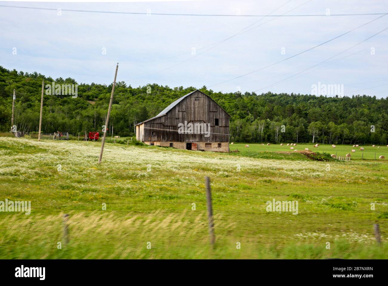 Eastern Ontario, Canada, Country side Stock Photo