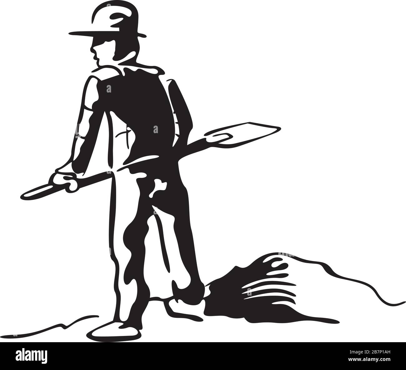 Builder Stock Vector