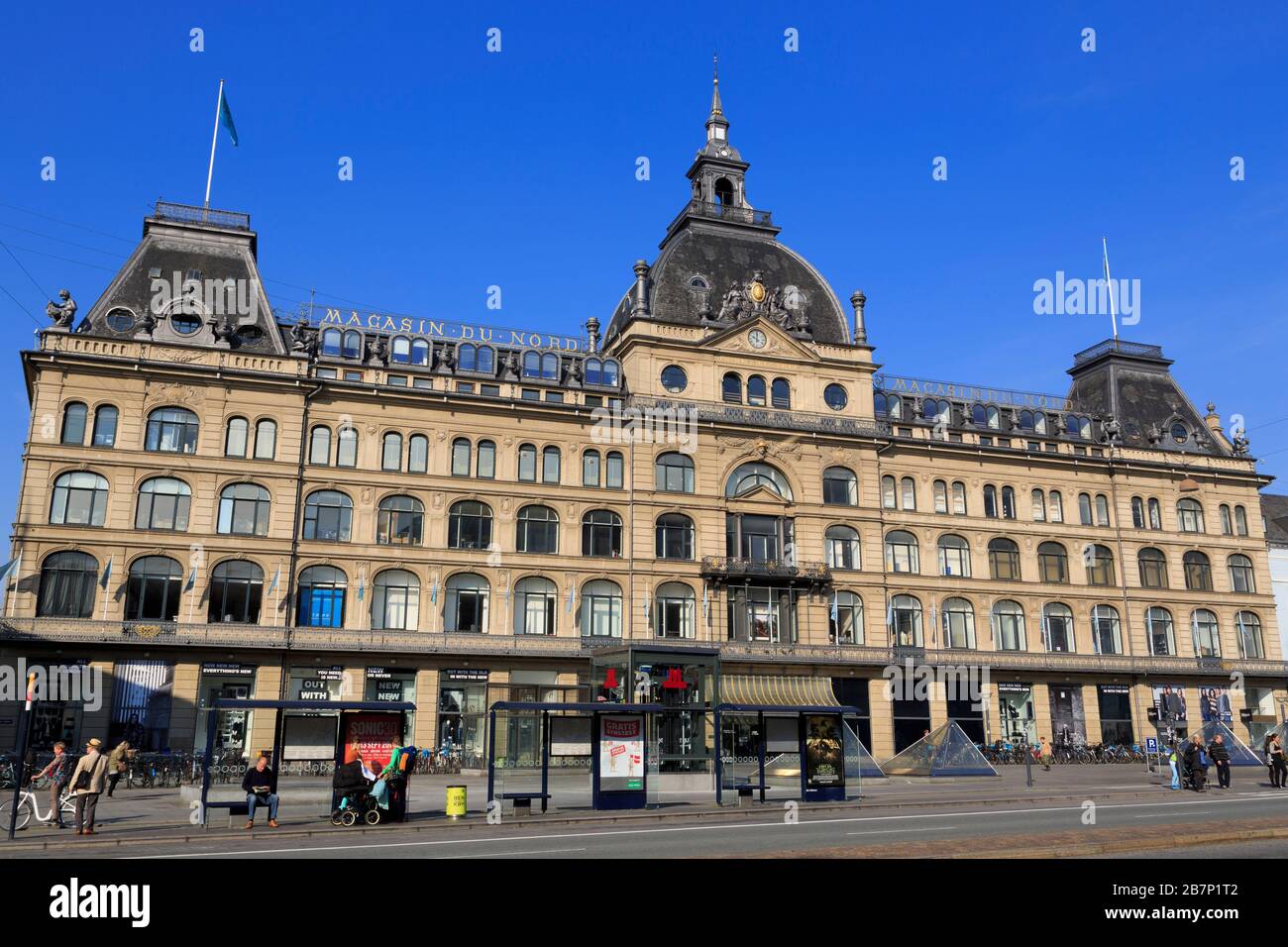 Magasin du Nord Department Store, Copenhagen, Europe Stock Photo - Alamy