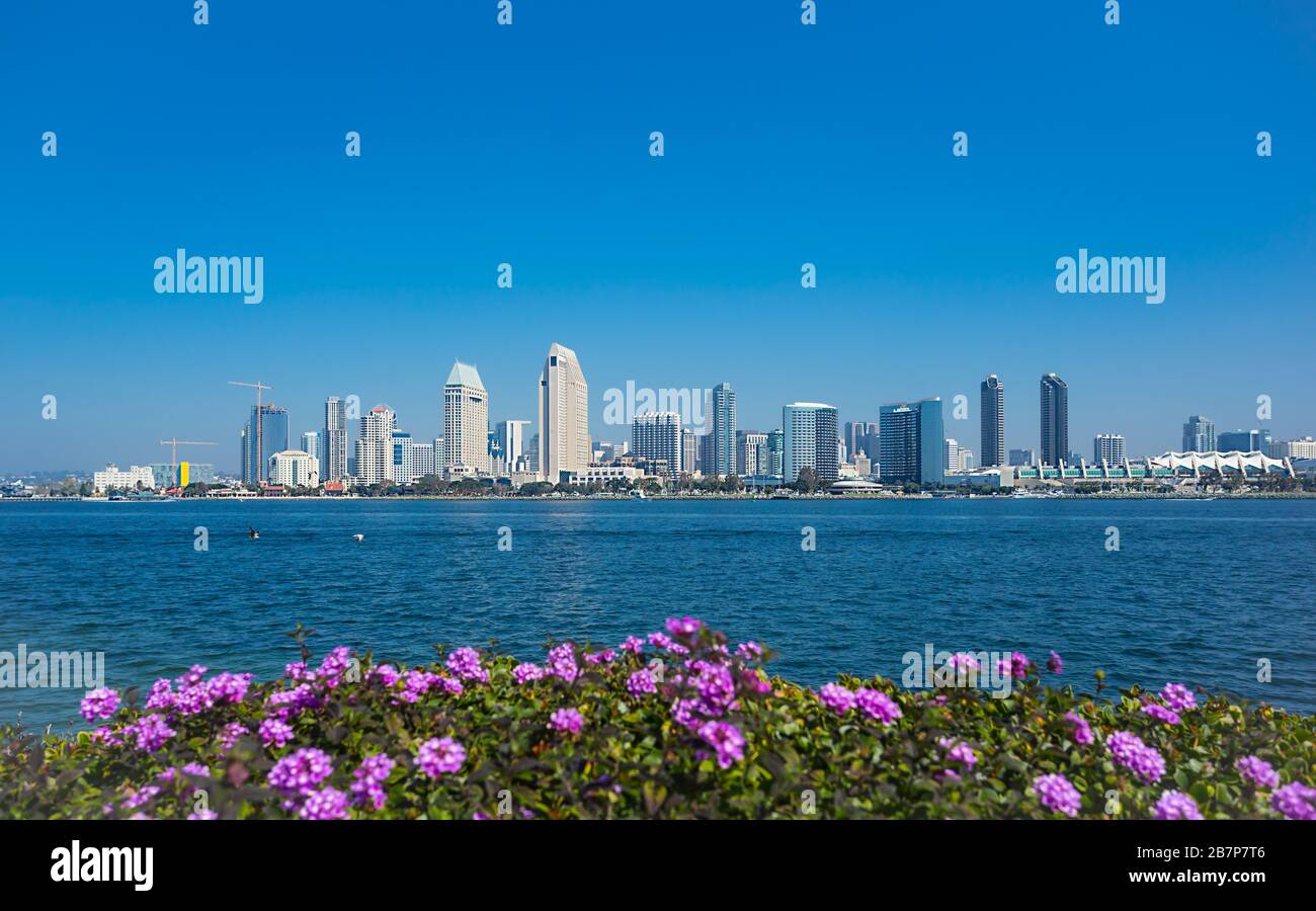Panorama downtown san diego hi-res stock photography and images - Alamy