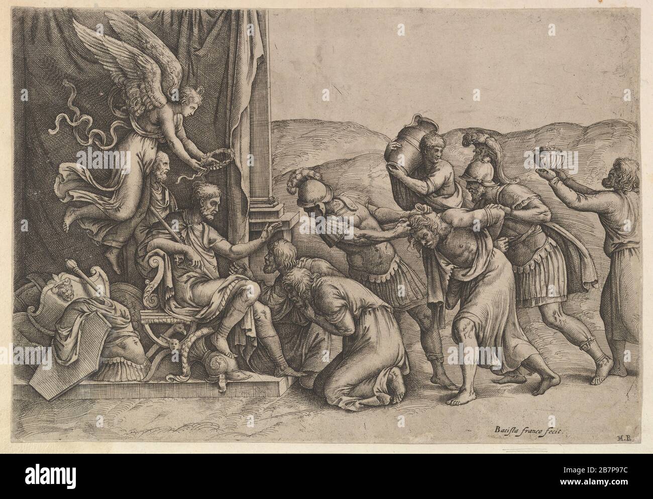 Clemency Drawing Example Scipio Granting Clemency to the Prisoners, 1530-61 Stock Photo - Alamy
