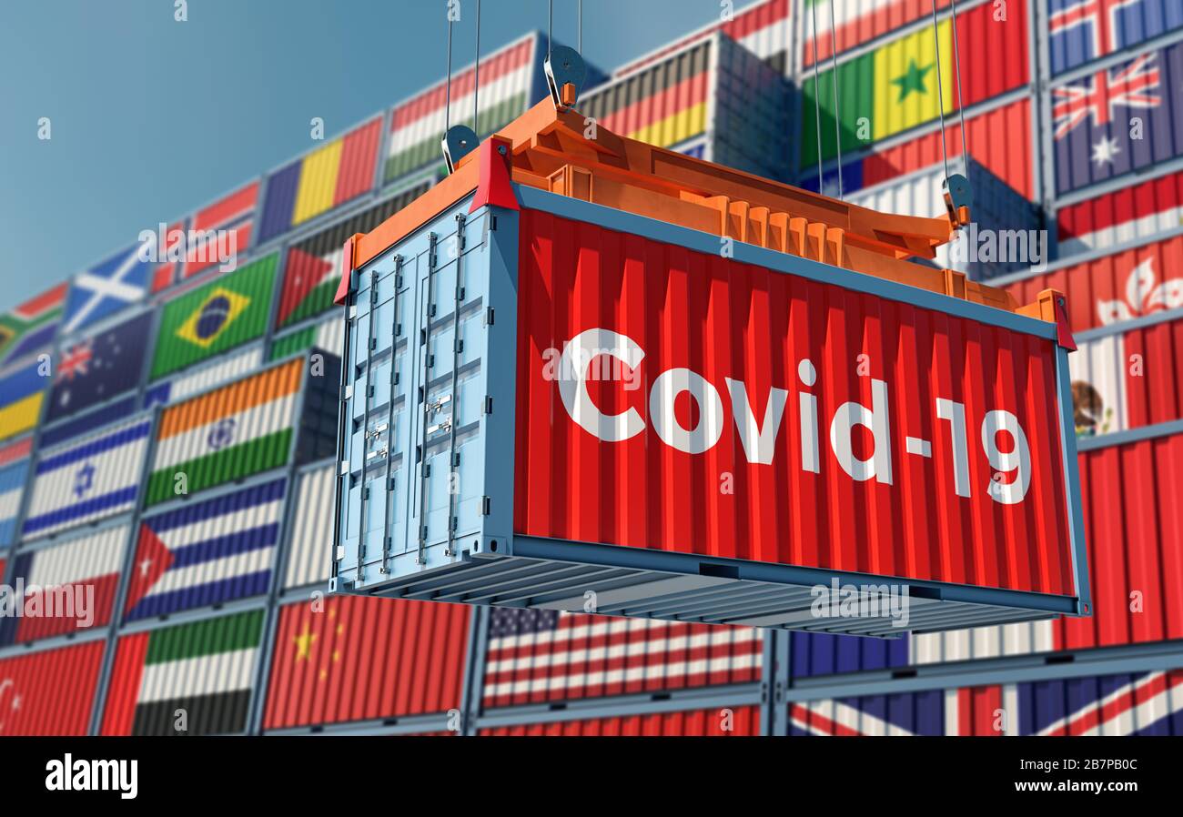 Covid Container Rates Container Shipment High Resolution Stock Photography and Images - Alamy