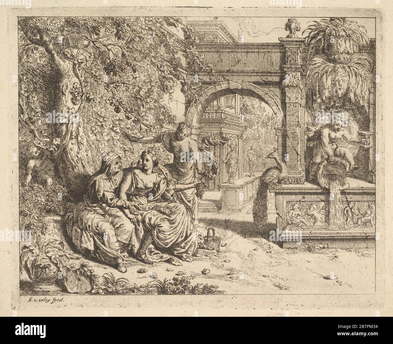 Vertumnus and Pomona Stock Photo Alamy