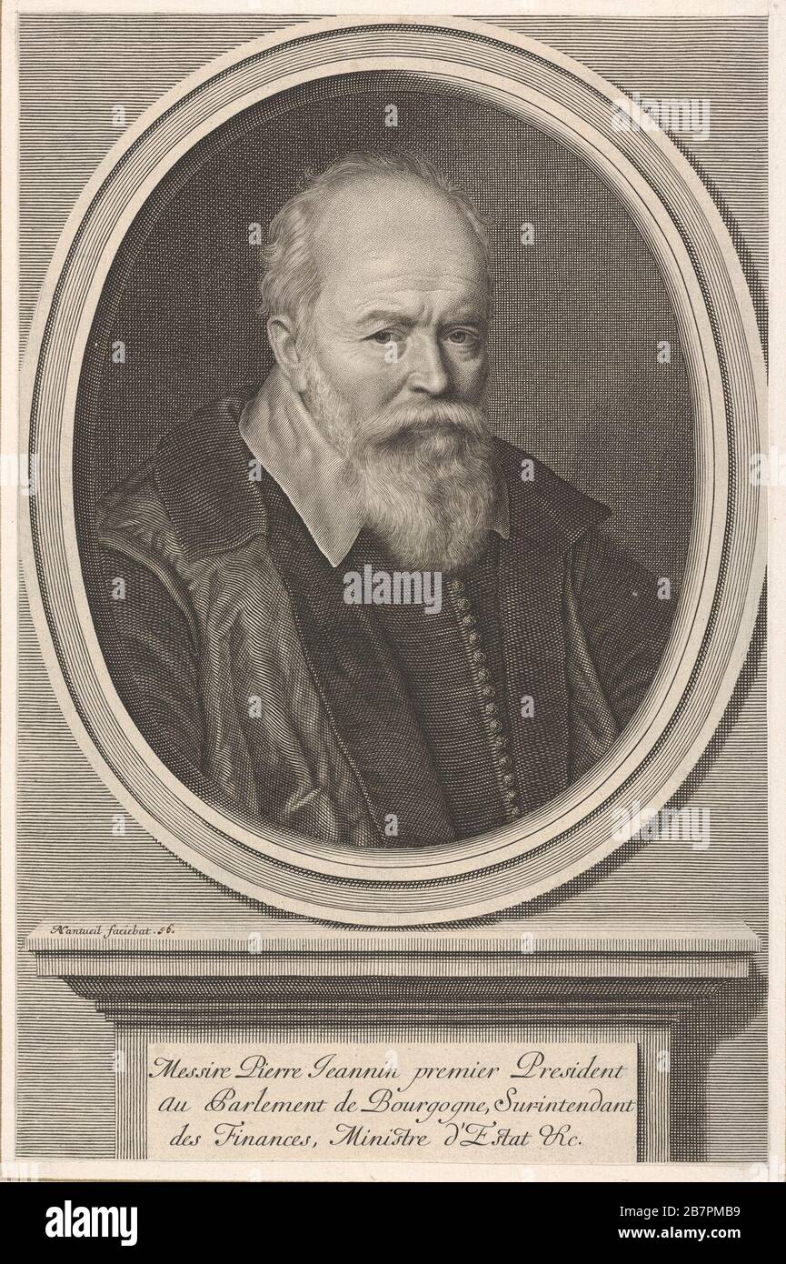 Pierre Jeannin, ca. 1656 Stock Photo Alamy