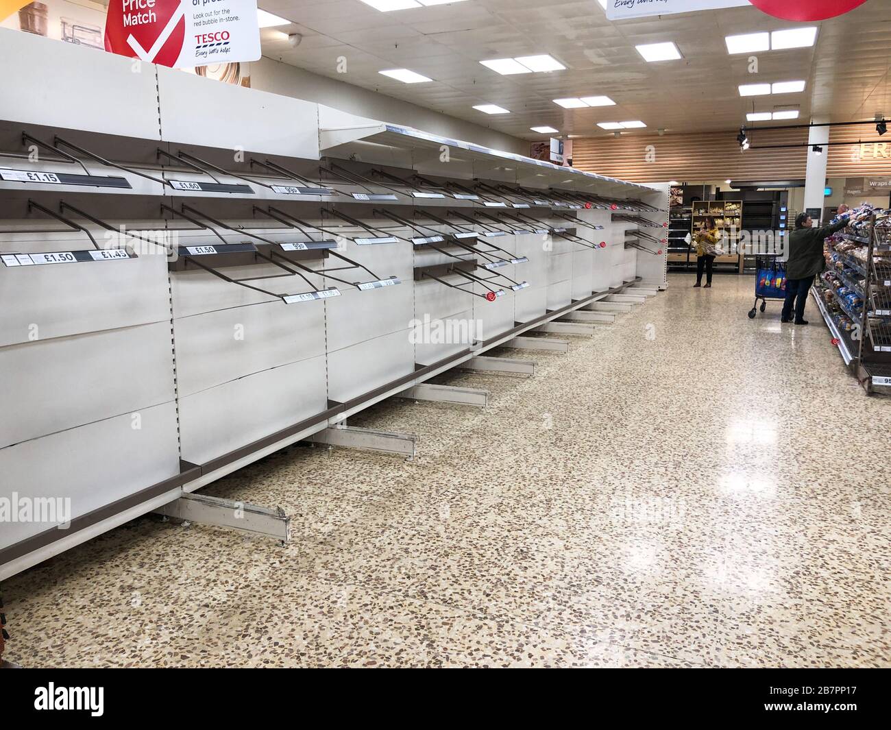 Tesco bread aisle hires stock photography and images Alamy