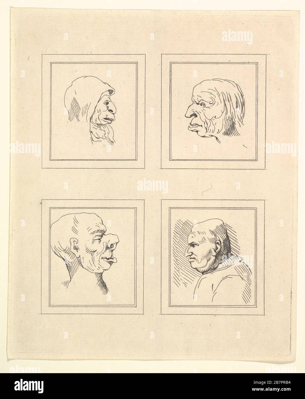 Grotesque Drawings Grotesque heads leonardo da vinci hi-res stock photography and images ...
