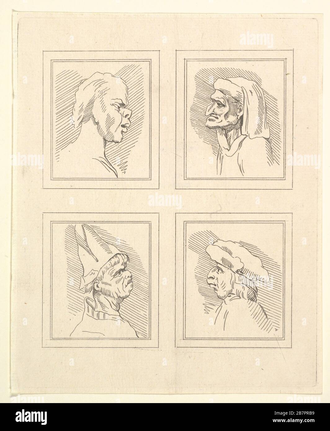Grotesque Drawings Grotesque heads leonardo da vinci hi-res stock photography and images ...
