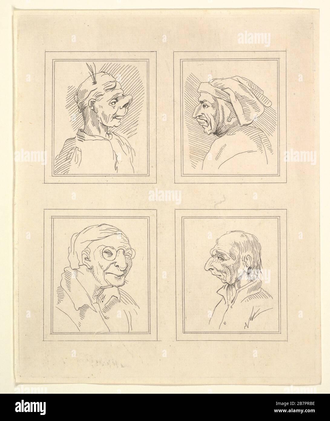 Grotesque Drawings Grotesque heads leonardo da vinci hi-res stock photography and images ...