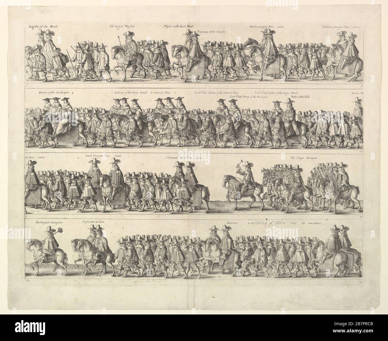 Procession of charles ii hi-res stock photography and images - Alamy