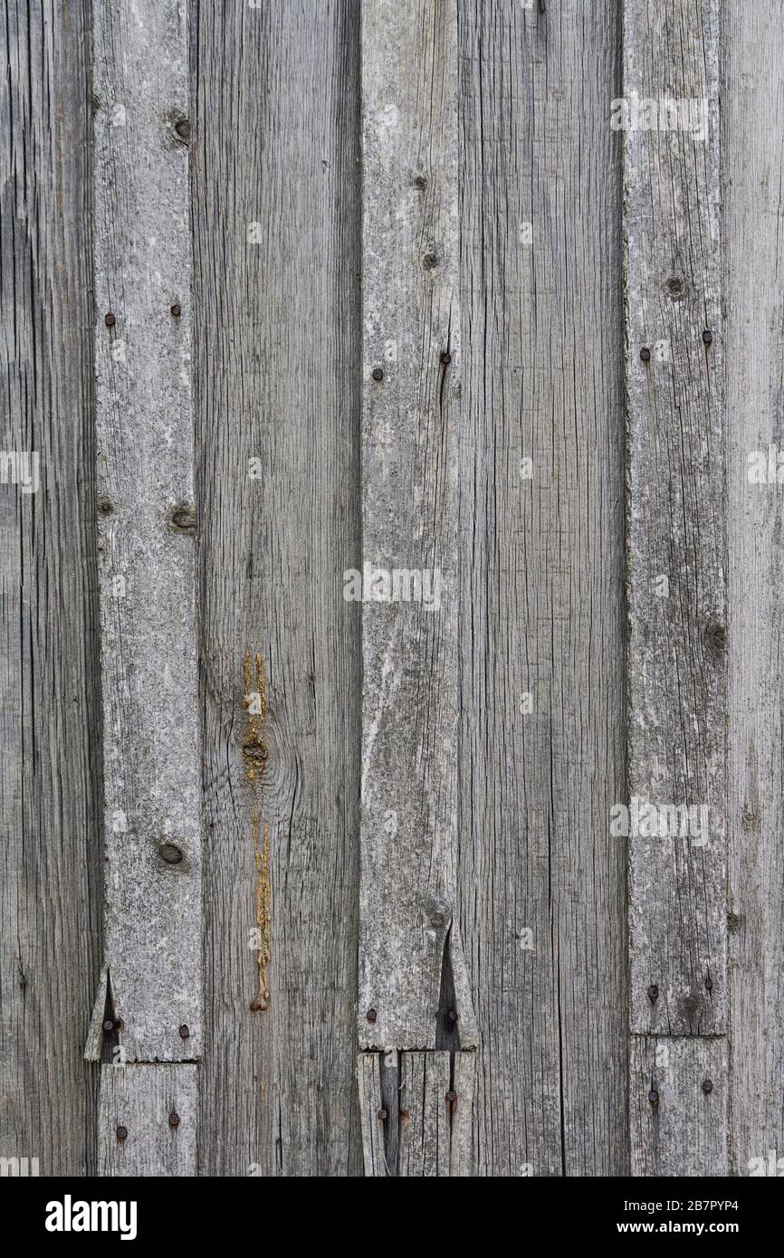 Old gray wooden fence wood texture Stock Photo - Alamy