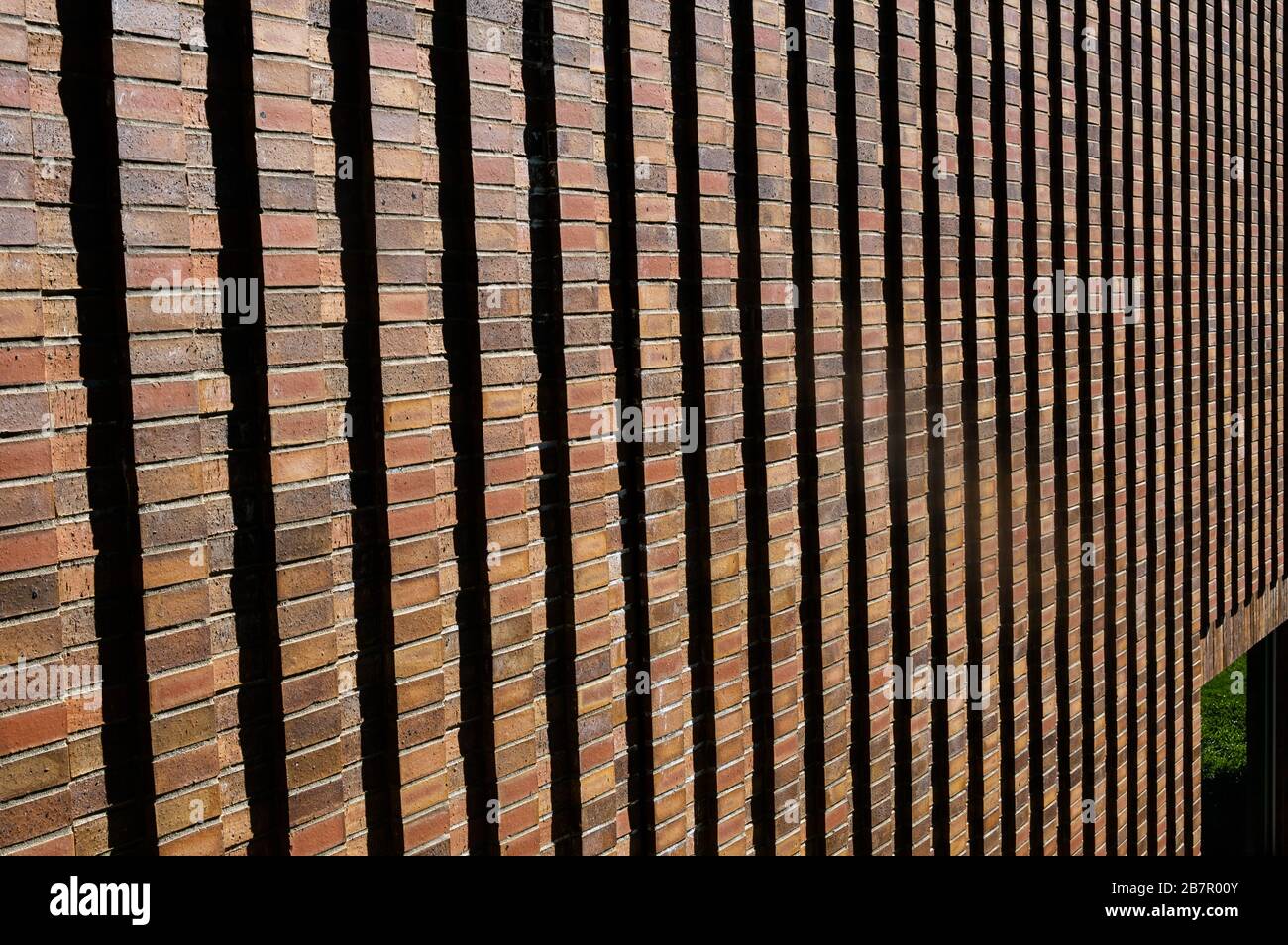 Abstract image with strong vertical lines Stock Photo